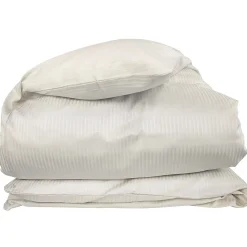 Linnea Housse de couette 140x200 cm satin de coton GRAND HÔTEL sable* Housse De Couette
