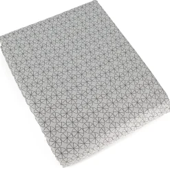 Linnea Housse de couette 240x220 cm Satin de coton ETOILE Gris clair* Housse De Couette