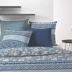 Housse de couette 240x220 Debby + 2 taies coton bio 57 fils>Atelier Du Coton Hot