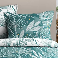 Housse de couette 240x220 DOUALA + 2 taies coton 57 fils>STOF New
