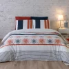 Housse de couette 260x240 Elégance + 2 taies coton 57 fils>Atelier Du Coton Discount