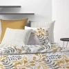Atelier Du Coton Housse de couette 260x240 Eloa + 2 taies coton bio 57 fils* Housse De Couette
