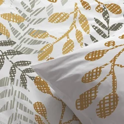Atelier Du Coton Housse de couette 260x240 Eloa + 2 taies coton bio 57 fils* Housse De Couette