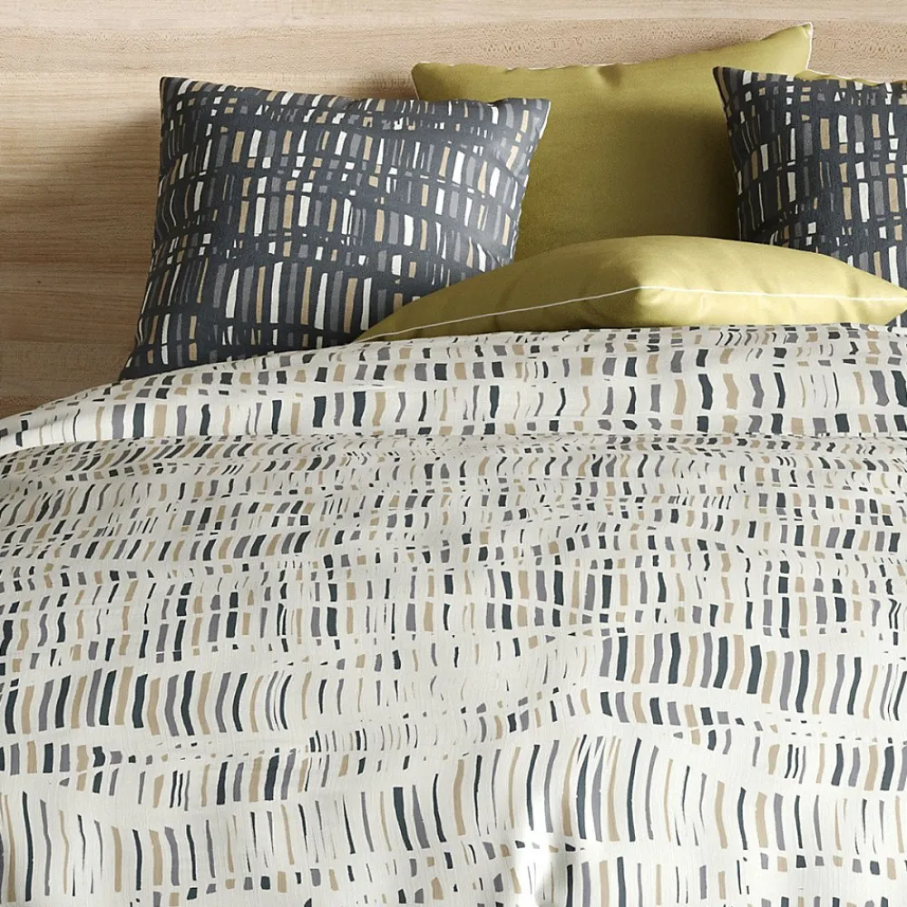 Housse de couette 260x240 Flava + 2 taies coton 57 fils>Atelier Du Coton Best