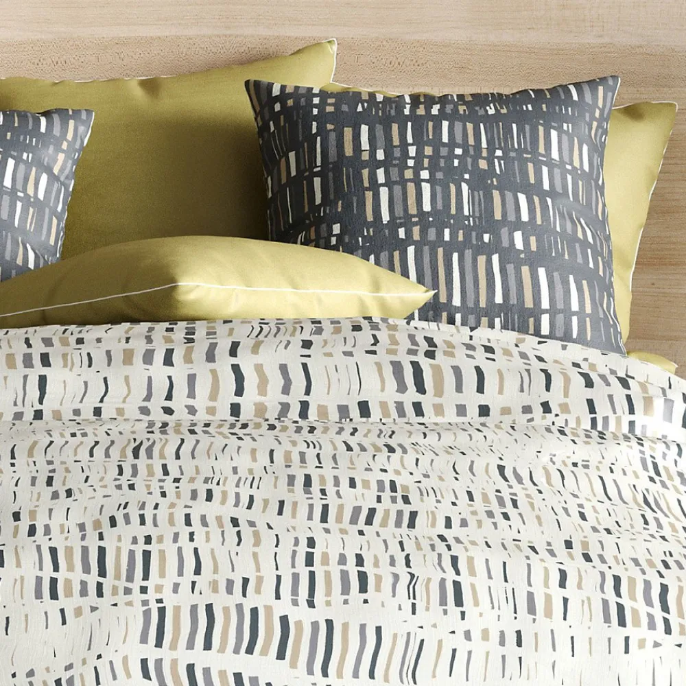 Housse de couette 260x240 Flava + 2 taies coton 57 fils>Atelier Du Coton Best