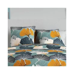 Housse de couette 240x220 GINK + 2 taies coton 57 fils>Atelier Du Coton Hot