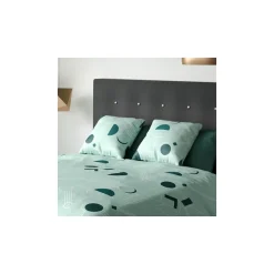 Housse de couette 260x240 HAWAK + 2 taies microfibre>Atelier Du Coton Discount