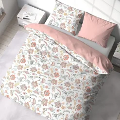 Housse de couette 240x220 ISPANA + 2 taies microfibre><noscript><img width=