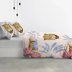 Atelier Du Coton Housse de couette 240x220 JAVA + 2 taies coton 57 fils* Housse De Couette