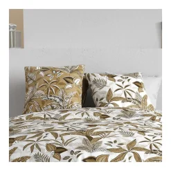 Atelier Du Coton Housse de couette 260x240 KAHONI + 2 taies coton 57 fils* Housse De Couette