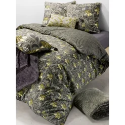 Atelier Du Coton Housse de couette 260x240 Liana + 2 taies coton 57 fils* Housse De Couette