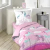 Housse de couette 140x200 Licorne + 1 taie coton>Douceur D'Intérieur Clearance