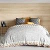 Housse de couette 240x220 LOYA + 2 taies coton 57 fils>Atelier Du Coton Hot