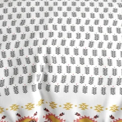 Housse de couette 240x220 LOYA + 2 taies coton 57 fils><noscript><img width=
