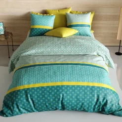 Housse de couette 240x220 Malphite + 2 taies coton 57 fils><noscript><img width=