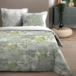 STOF Housse de couette 240x220 MERLIN + 2 taies coton 57 fils* Housse De Couette