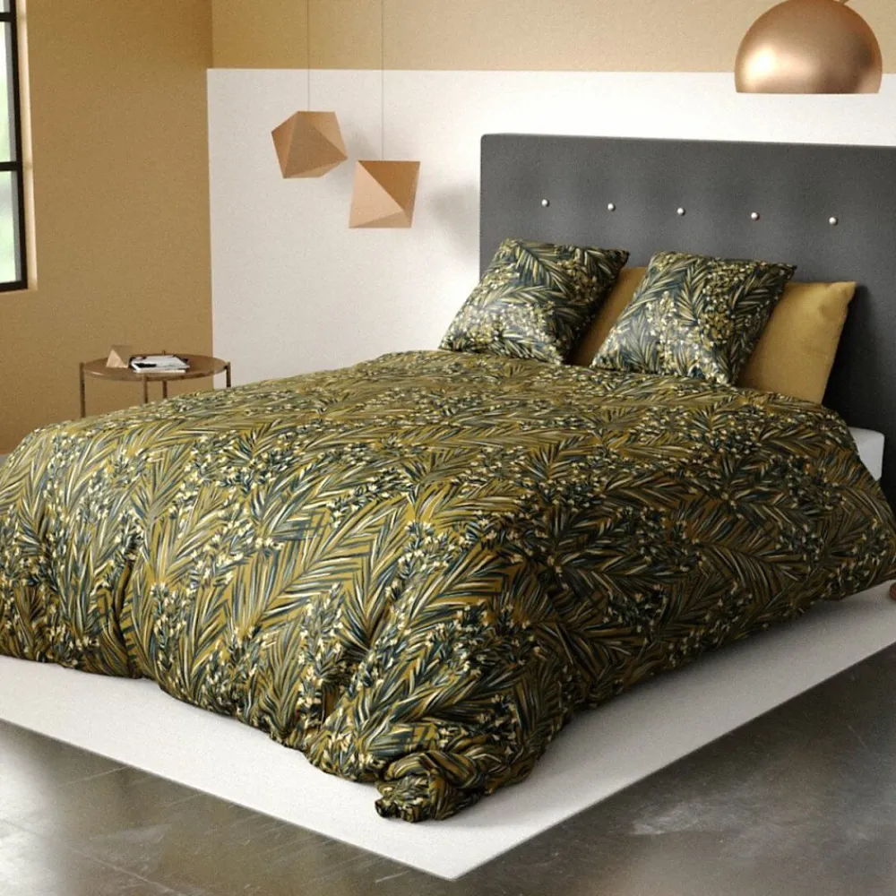 Atelier Du Coton Housse de couette 240x220 NAVA + 2 taies coton Bio 57 fils/cm2* Housse De Couette