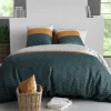 Atelier Du Coton Housse de couette 260x240 ORUS + 2 taies coton 57 fils* Housse De Couette