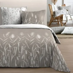 STOF Housse de couette 260x240 PAMPA + 2 taies coton 57 fils* Housse De Couette