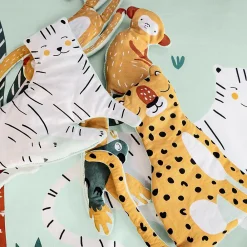 Housse de couette 140x200 réversible + 1 taie JUNGLE MANIA><noscript><img width=