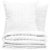 Housse de couette 240x220 Seersuck + 2 taies polycoton>Atmosphera Créateur D'Intérieur Outlet