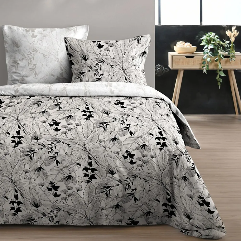 STOF Housse de couette 240x220 SURYA + 2 taies coton 57 fils* Housse De Couette