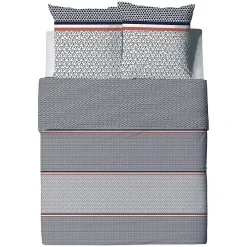 Atelier Du Coton Housse de couette 240x220 Tilak + 2 taies coton 57 fils* Housse De Couette
