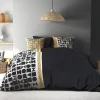 Housse de couette 240x220 Union + 2 taies coton 57 fils>Atelier Du Coton Online