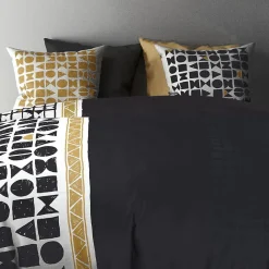 Housse de couette 240x220 Union + 2 taies coton 57 fils>Atelier Du Coton Online