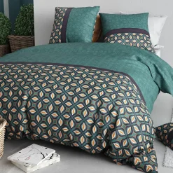 Atelier Du Coton Housse de couette 240x220 VICTORY + 2 taies coton 57 fils* Housse De Couette