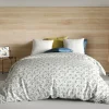 Housse de couette 260x240 VITA + 2 taies coton 57 fils>Atelier Du Coton Outlet