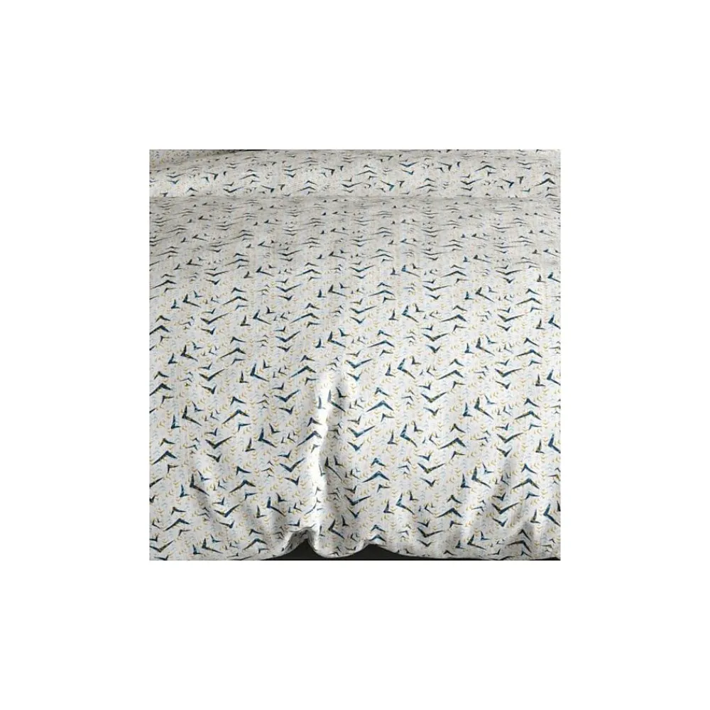 Housse de couette 260x240 VITA + 2 taies coton 57 fils>Atelier Du Coton Outlet