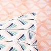 Cote Deco Housse de couette 200x200 VOLEA + 2 taies 100% coton adouci 57 fils/cm2* Housse De Couette