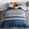 Atelier Du Coton Housse de couette 260x240 ZANTE + 2 taies coton 57 fils* Housse De Couette