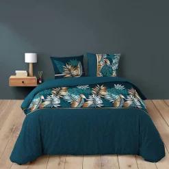 Douceur D'Intérieur Housse de couette 240x220cm + 2 taies ALIANOR 100% coton* Housse De Couette