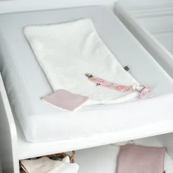 Sevira Kids Housse de matelas à langer + éponge bambou Jeanne* Drap Housse|Drap Housse