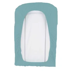 Domiva Housse de matelas à langer en éponge bouclette (50x75 cm - Bleu)* Drap Housse|Drap Housse
