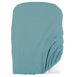 Domiva Housse de matelas à langer en éponge bouclette (50x75 cm - Bleu)* Drap Housse|Drap Housse
