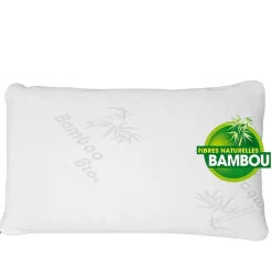 Housse d'oreiller en bambou 50x76cm HG5076BMC-H>Herzberg Online