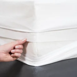 Future Home Housse intégrale anti punaise de lit bonnets 27 cm 90x200cm* Protège Matelas