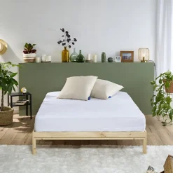 Housse Intégrale matelas Anti-punaises de lit 140x190cm>Bleu Calin