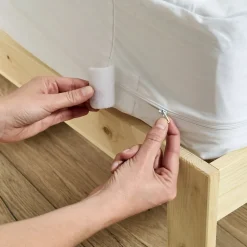 Housse Intégrale matelas Anti-punaises de lit 100x190cm><noscript><img width=