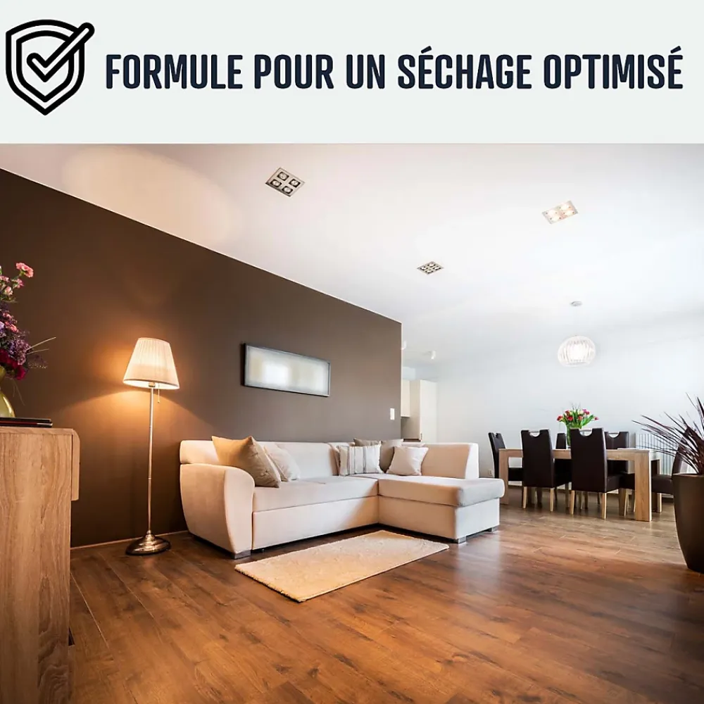 Arcane Industries Huile de lin cuite pour entretien des bois, parquets, meubles, terrasse, pierres naturelles - 1 L -* Huile De Lin