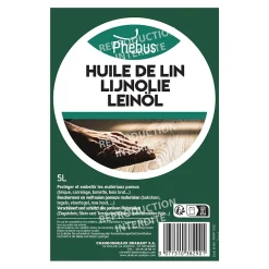 Phebus Huile de lin pour protéger 5L* Huile De Lin