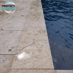 Hydrofuge Travertin & Terrasse - Imperméabilisant Oléofuge Pierre Naturelle, Béton Protection Longue Durée Int/Ext 5L (100m²)><noscript><img width=