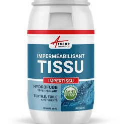 IMPERMEABILISANT ANTI-TACHES ET HYDROFUGE POUR TISSU - IMPERTISSU - 200 L (jusqu'à 2000 m²) ->Arcane Industries Online