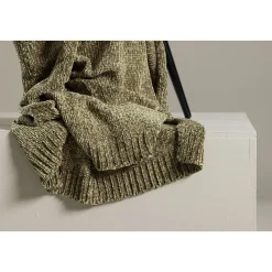Venture Home Jeté de canapé en polyester chenille Ally 170x130 cm* Boutis, Couvre-Lit, Édredon