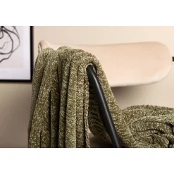 Venture Home Jeté de canapé en polyester chenille Ally 170x130 cm* Boutis, Couvre-Lit, Édredon