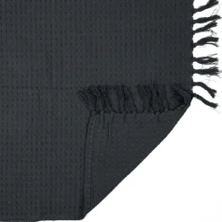 The Home Deco Factory Jeté de canapé gaufré en coton 130x160 cm* Boutis, Couvre-Lit, Édredon