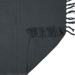 Jeté de canapé gaufré 170x250 cm anthracite><noscript><img width=
